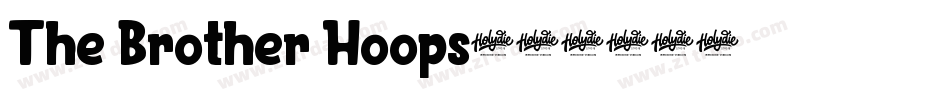 The Brother Hoops字体转换